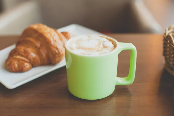 Coffee Cup City Street Cafe — Stock Photo, Image