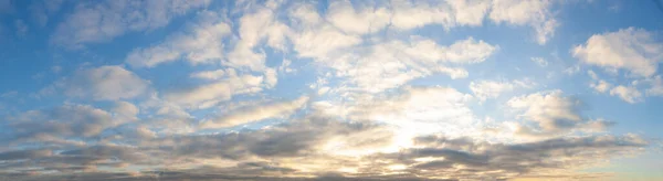 Beautiful Sky Cloud Sunset Background — Foto Stock