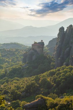 Monastery from Meteora valley, Kalabaka, Greece