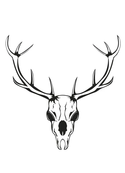 Deer skull Stock Vectors, Royalty Free Deer skull Illustrations ...