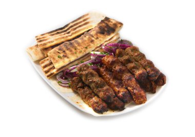 Restoran Menü et şiş üzerinde