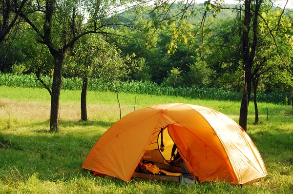 Camping — Stockfoto