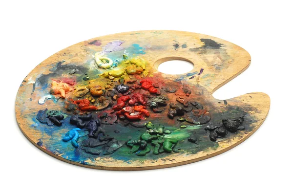 Paint palette — Stock Photo, Image