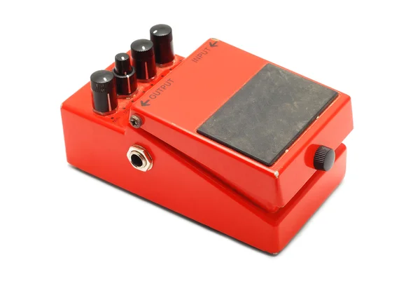 Guitar pedal — Stock Photo, Image