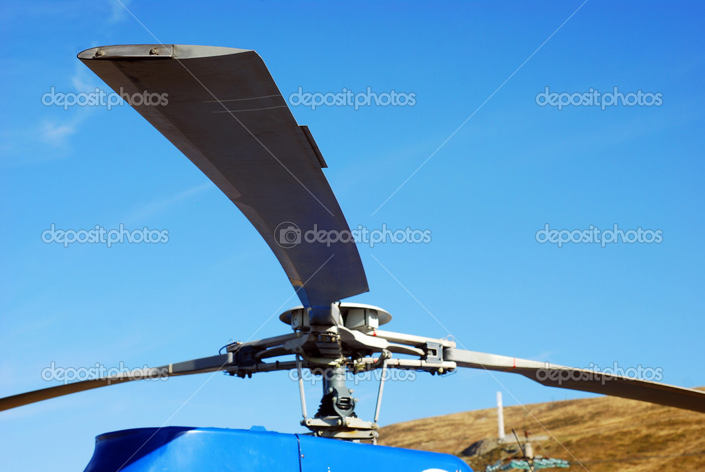 Helicopter rotor Stock Photo by ©ibogdan 35828217