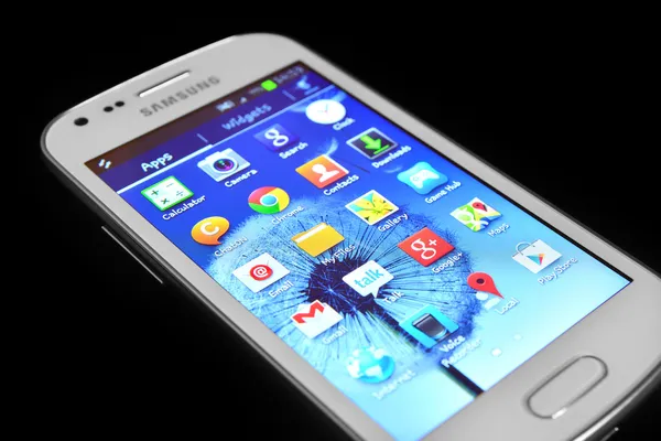 Samsung galaxy — Stock Photo, Image