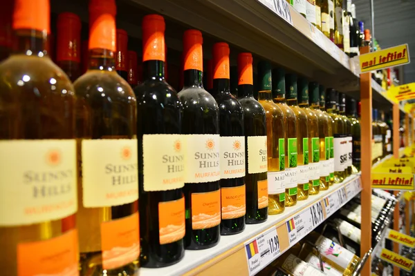 Obchod s alkoholem — Stock fotografie