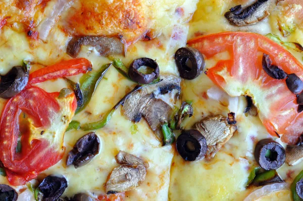 Vegetarische Pizza — Stockfoto