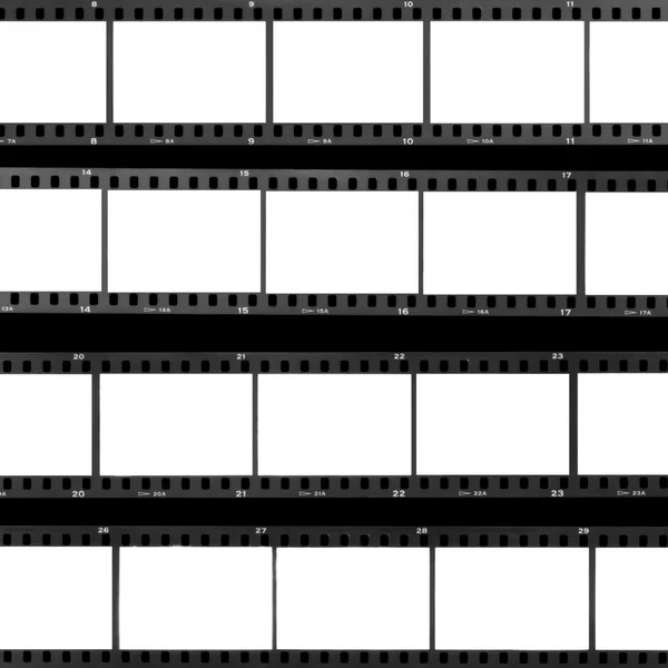 संपर्क पत्रक रिक्त चित्रपट फ्रेम — स्टॉक फोटो, इमेज