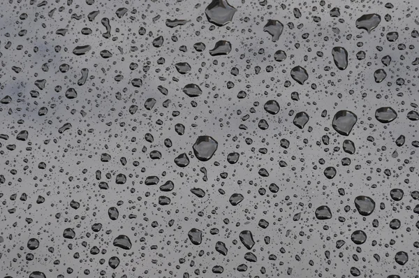 Camda yağmur — Stok fotoğraf