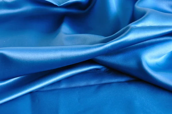 Textura de tecido azul — Fotografia de Stock