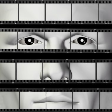adam portresi film karesi
