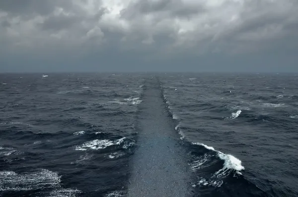 Deniz yolu okyanus crossing — Stok fotoğraf