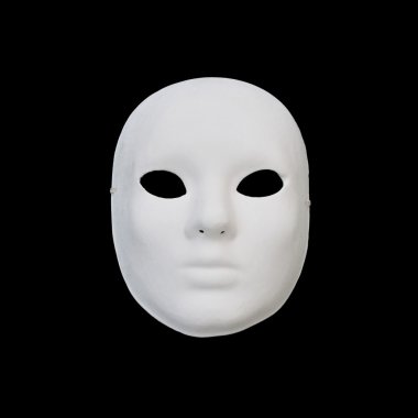 white mask clipart