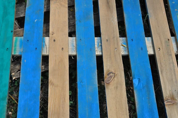 Verf vlekken houten planken — Stockfoto