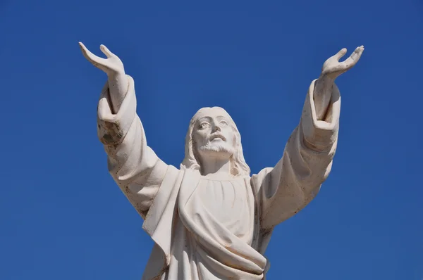 Jesus Kristus marmorstaty — Stockfoto