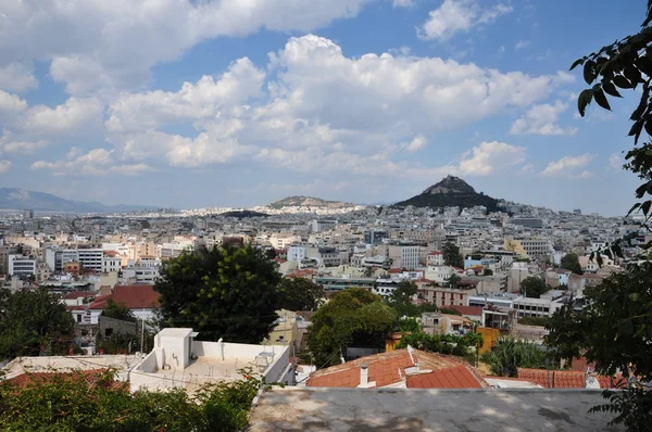 城市查看希腊雅典 — 图库照片