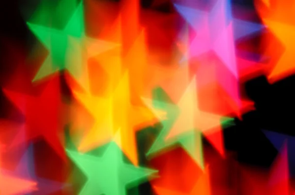 Estrelas cadentes borrão abstrato — Fotografia de Stock