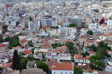 şehir merkezinde Atina