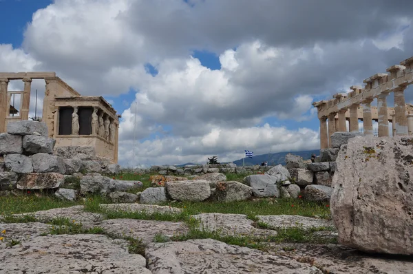 Parthenon en Erechteion — Stockfoto