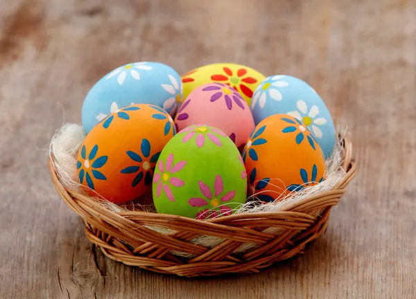 Colorful Easter eggs — Stock Photo, Image