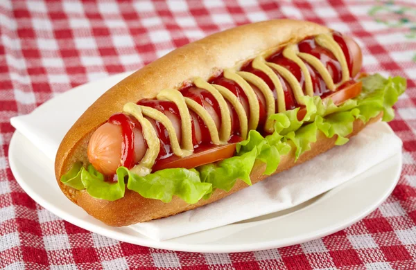 Hotdog — Stockfoto