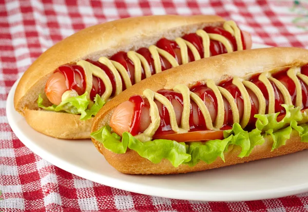 Hot dogy — Stock fotografie