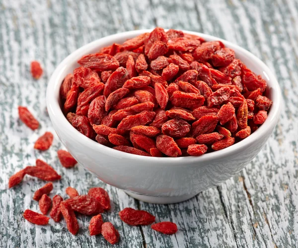 Bacche di goji secche — Foto Stock