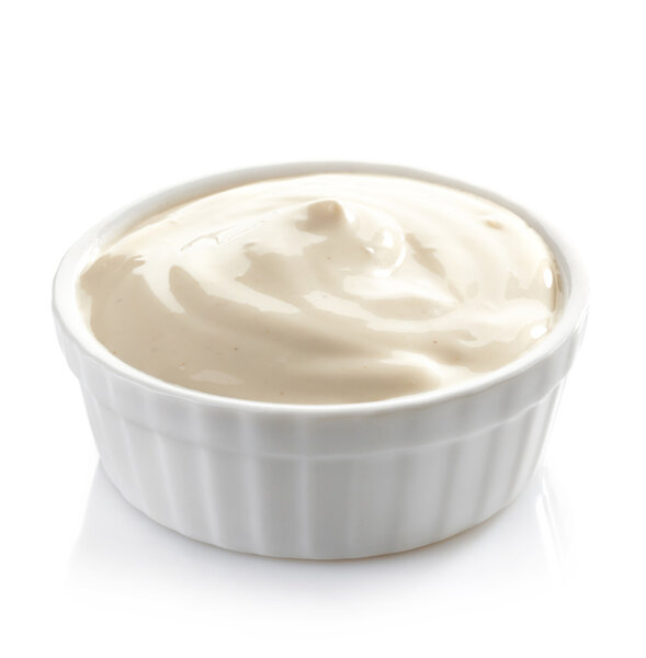 Bowl of mayonnaise