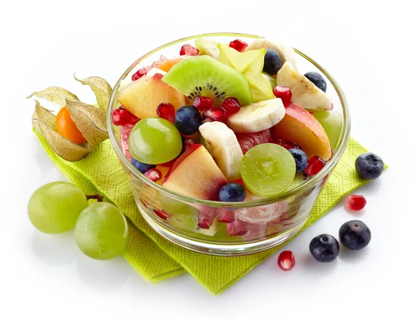 Fresh healthy fruit salad — Stock Photo, Image