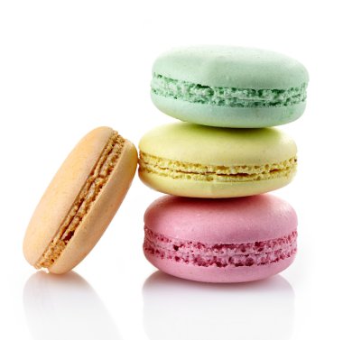 renkli macaroons