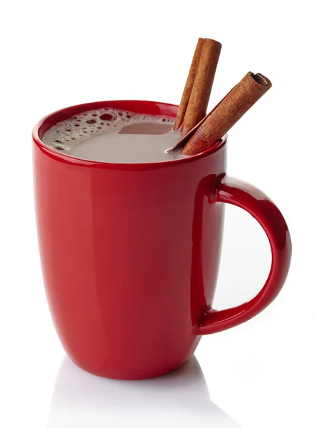 Bebida de chocolate quente — Fotografia de Stock