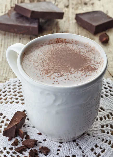 Bebida caliente de chocolate — Foto de Stock