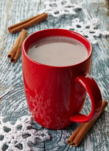 Heißes Schokoladengetränk — Stockfoto