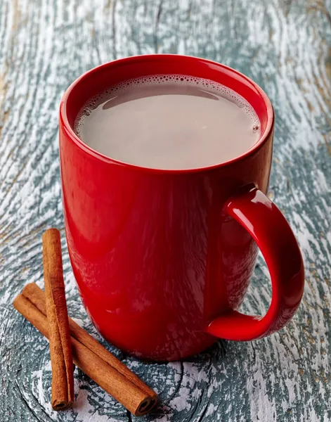 Bebida de chocolate quente — Fotografia de Stock