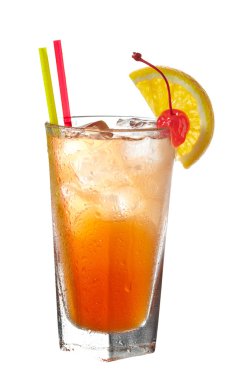 Orange cocktail clipart