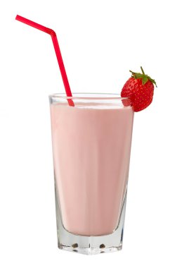 Çilekli milkshake