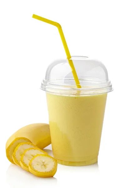 Banana smoothie — Stock Photo, Image