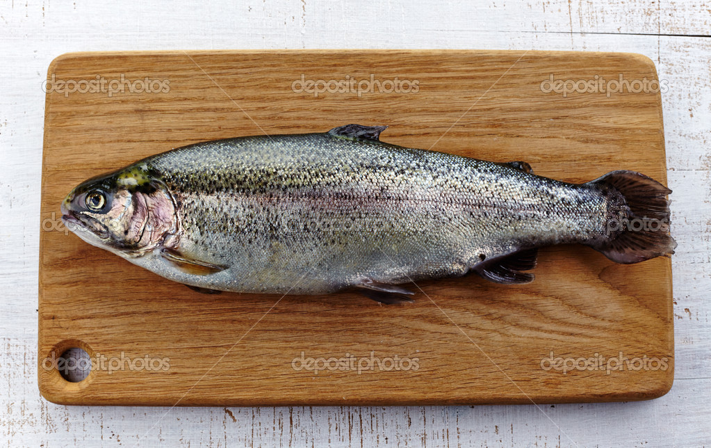 Fresh trout