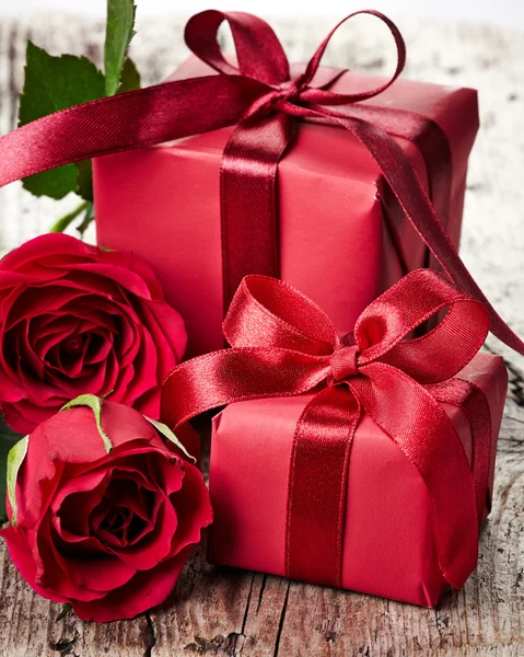 Gift boxes — Stock Photo, Image