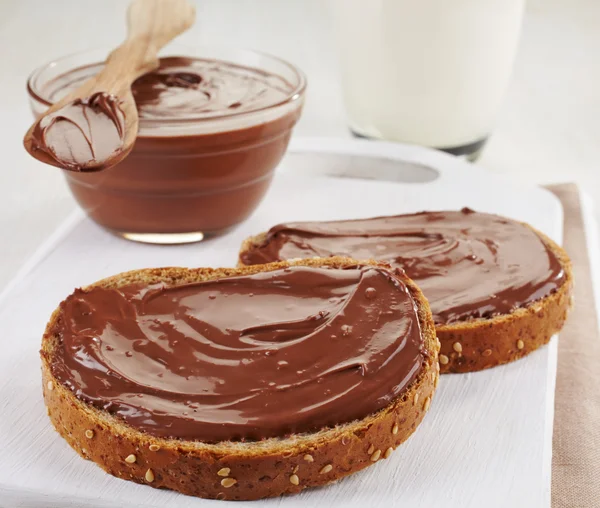 Crema de chocolate — Foto de Stock