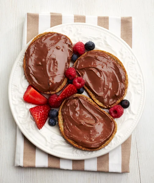 Chocolade crème — Stockfoto