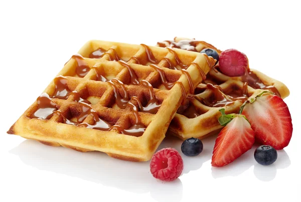 Belgium waffles — Stock Photo, Image