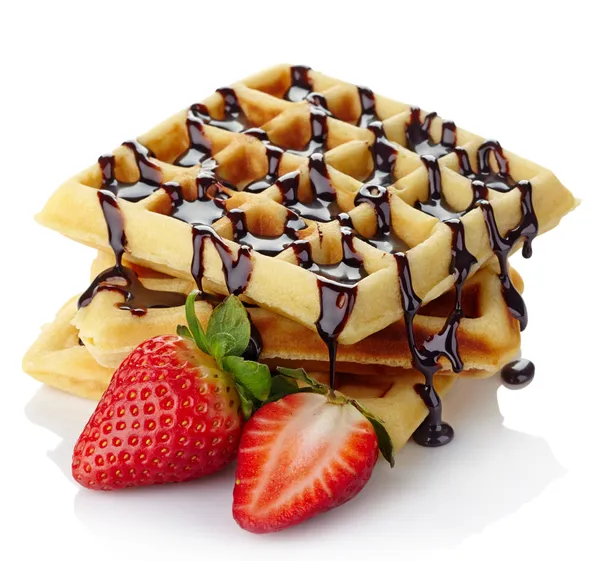 Belgium waffles — Stock Photo, Image