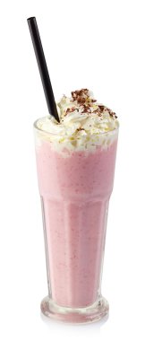 Çilekli milkshake