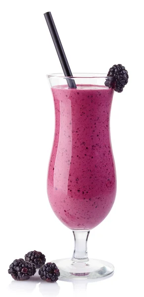 Blackberry smoothie — Stock Photo, Image