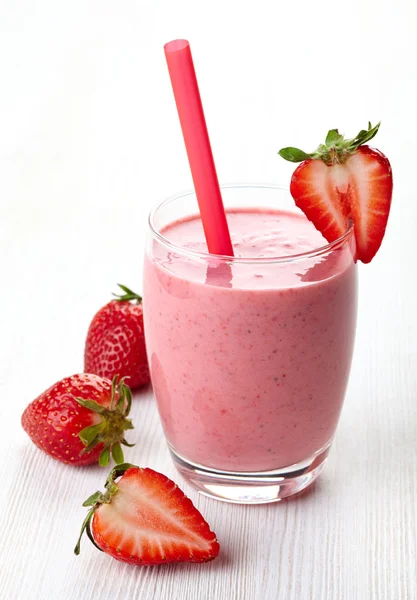 Smoothie aux fraises — Photo