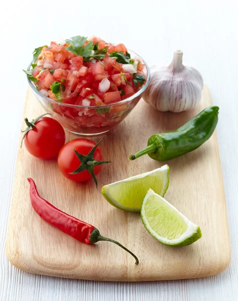 Salsa dip — Stock Photo, Image