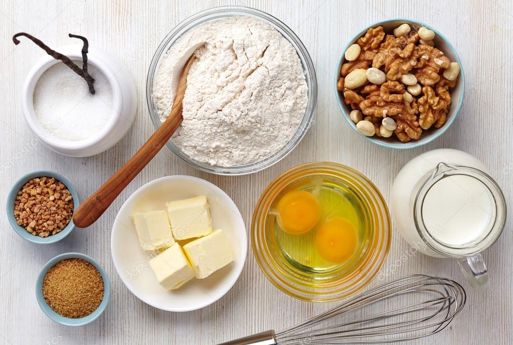 Cake ingredients