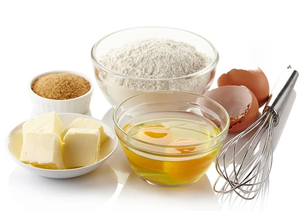 Ingredientes para hornear pastel — Foto de Stock